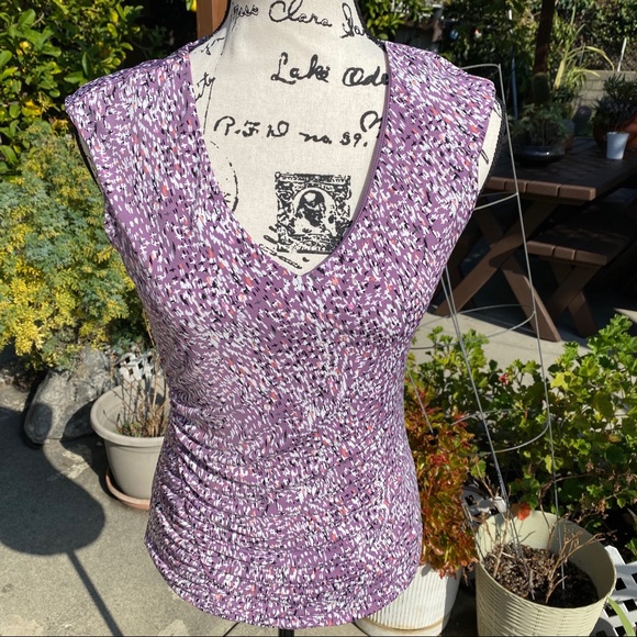 White House Black Market Tops - BNWOT WHBM Shirred Top